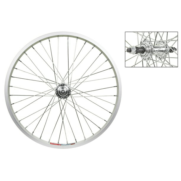 Wheel Master Rear Bicycle Wheel 20 x 1.75 36H Bolt On Alloy Black KT Coaster